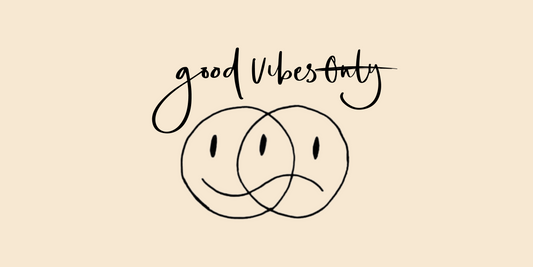 Warum ich kein Fan von "good vibes only" bin